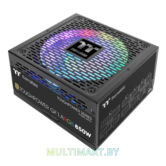 Блок питания Thermaltake Toughpower GF1 ARGB 850W Gold TT Premium (TTP-850AH3FCG-U)